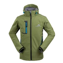 Мягкая оболочка, мужская куртка для походов, кемпинга или велоспорта, Водонепроницаемая дышащая ветровка, пальто для улицы, Термоодежда для мужчин