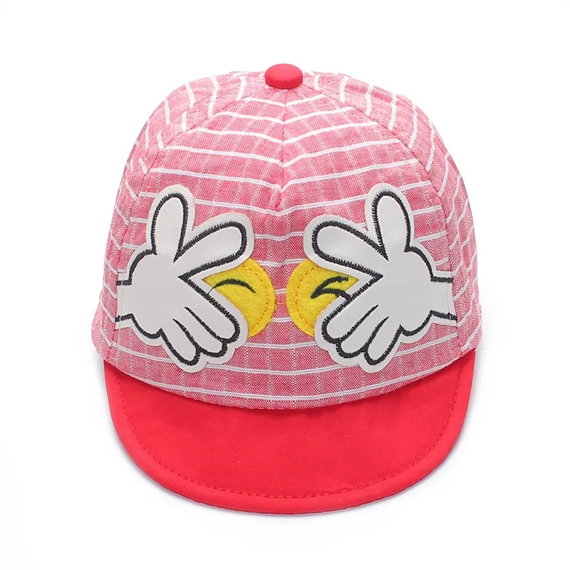 New Baby Boys Caps Cotton Boy Cap Plaid Baseball Boys Sun Hat Spring Summer Baby Hats Fashion Scissors Hand Baby Accessories (7)