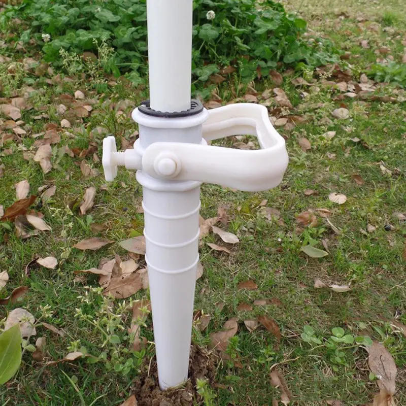 Alwaysme Patio Umbrella Base Screw In Parasol Base Ground Anchor Spike Stand Beach Sofa Hang Hammock Garden Umbrella Holder Base Patio Umbrellas Bases Aliexpress