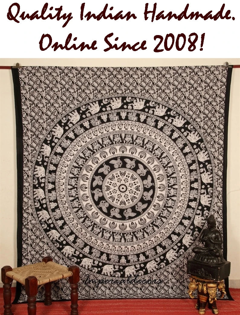 Online kopen wholesale indian spreien katoen uit china indian ... Zijde katoen sprei