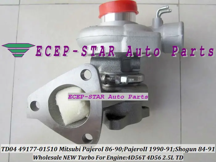 Комплект для ремонта Turbo TD04 49177 01510 масло Mitsubishi Pajero L200 L300 Delica Shogun 1984 4D56 2.5L 3