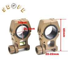 Bestsight 25,4 мм 30 мм кольцо-Крепление прицела с уровнем пузыря высокой шириной 20 мм Вивера планка Пикатинни для винтовки охотничьи прицелы аксессуары