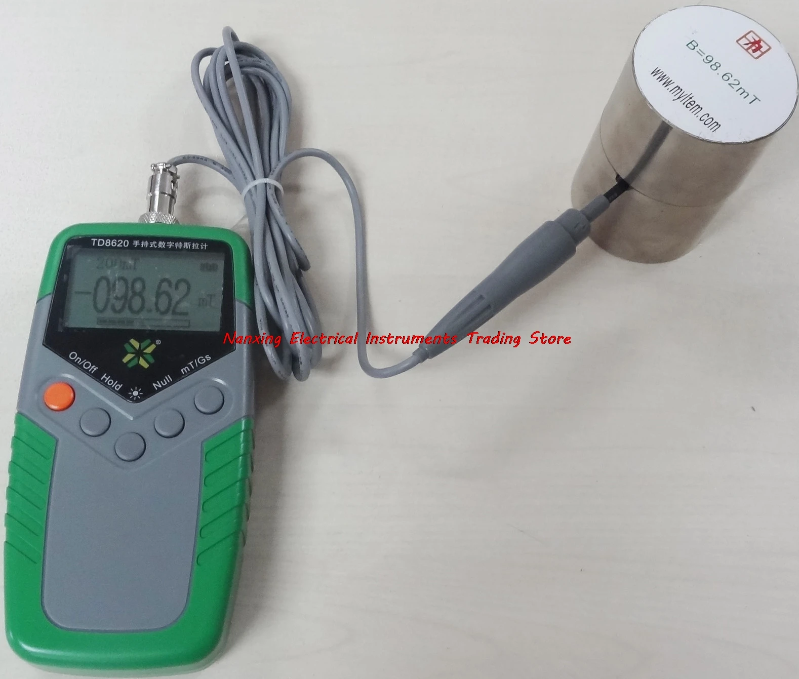 TD8620 Gaussmeter Тесла метр флюксметр поверхности магнитного поля тестер с функцией NS идеальная альтернатива WT10A