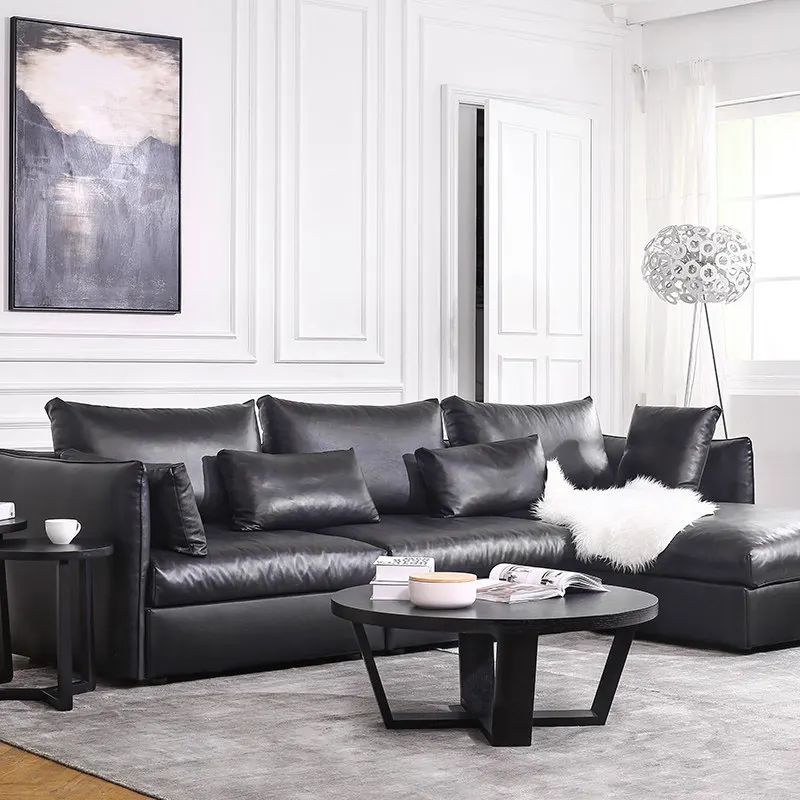 Apartment Sectional Sofa Room Sectional Sofa Italian Design Genuine Leather Sofa L Shape Sofa Apartment Sectional Sofa Room Sectional Sofa Italian Design Genuine Leather Sofa L Shape Sofa