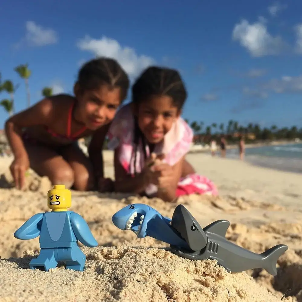 

Mini brick Figures TOYS LEGOINGS friend building BLOCKS Banana man Buzz Lightyear Woody Rex brinquedos model toy for children