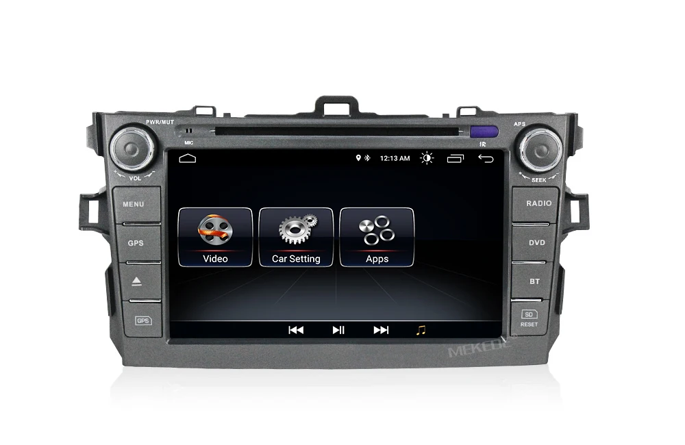 Top HD1080 8inch 2din android 8.1 system Car stereo head unit navigation GPS NAVI DVD player fit for toyota corolla 2007-2011 11