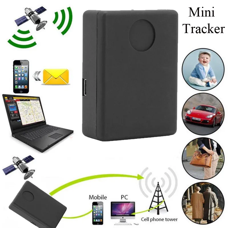 

2 Way Mini Bug Portable GPS Tracker GSM SIM Card Tracker Audio Listening Bug Tracking Device Baby Elder Car Tracker
