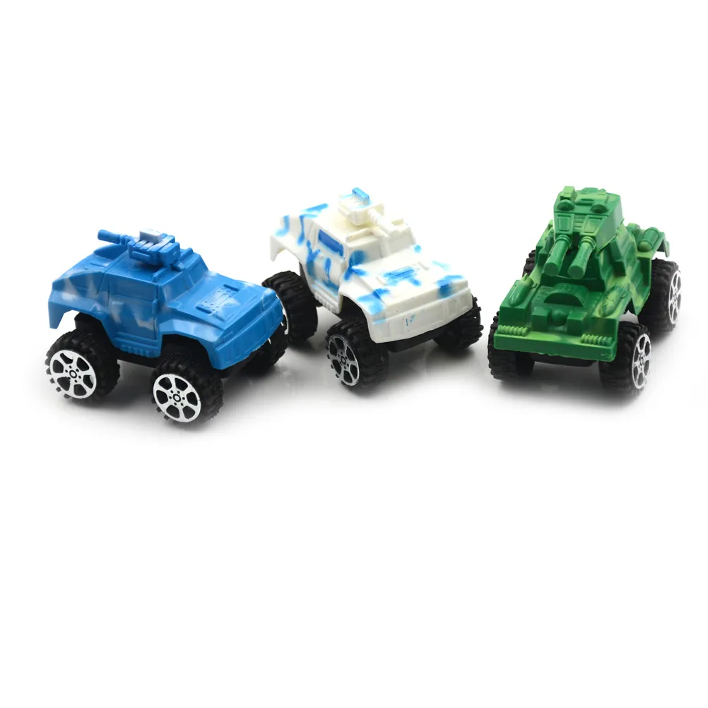 Пластиковая головоломка, оттягивающая назад, литье под давлением, военные войны, мини-танк, модель автомобиля, классическая игрушка для ребенка, подарок для детей