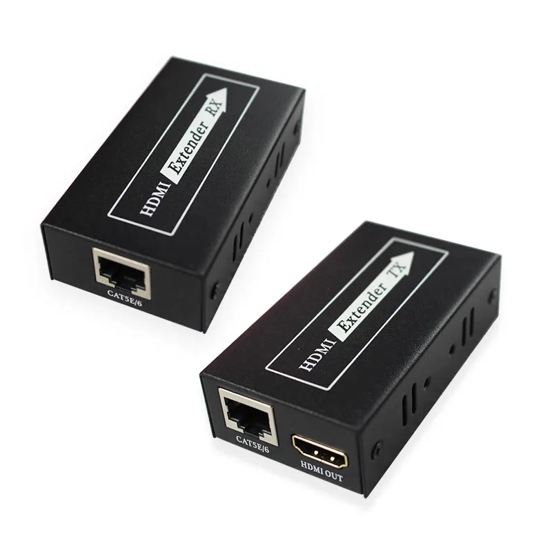 HDMI Расширение Приемник Передатчик TX RX HD 1080 P до 60 М CAT6 RJ45 Ethernet LAN Поддержка Интерфейса HDMI для HDTV Dvd-плеер