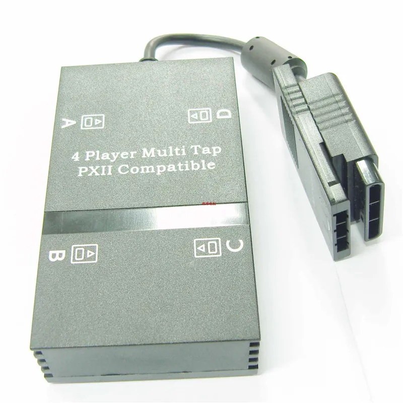 Многопользовательский адаптер для PS2 Multitap Multi tap для playstation 2 для PS 2 Поддержка 4 контроллеров