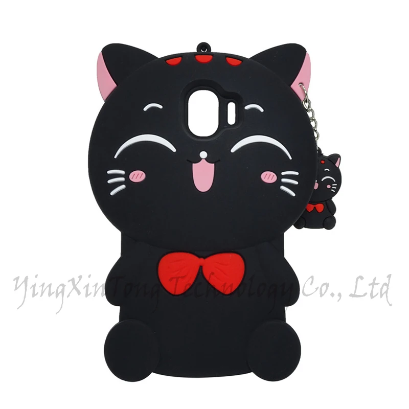 For Samsung Galaxy J2 Pro 2018 Case For Samsung J2 Pro 2018 J250F Case Silicon Soft 3D Cute Cartoon Cover For J2 Pro J250 2018