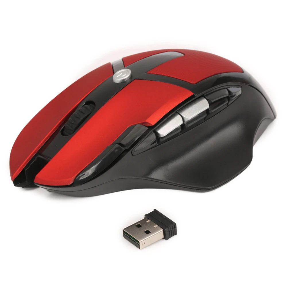 Wireless Gaming Mouse Computer Accessories With Optical 2.4G USB 2400 DPI 8 buttons (2)