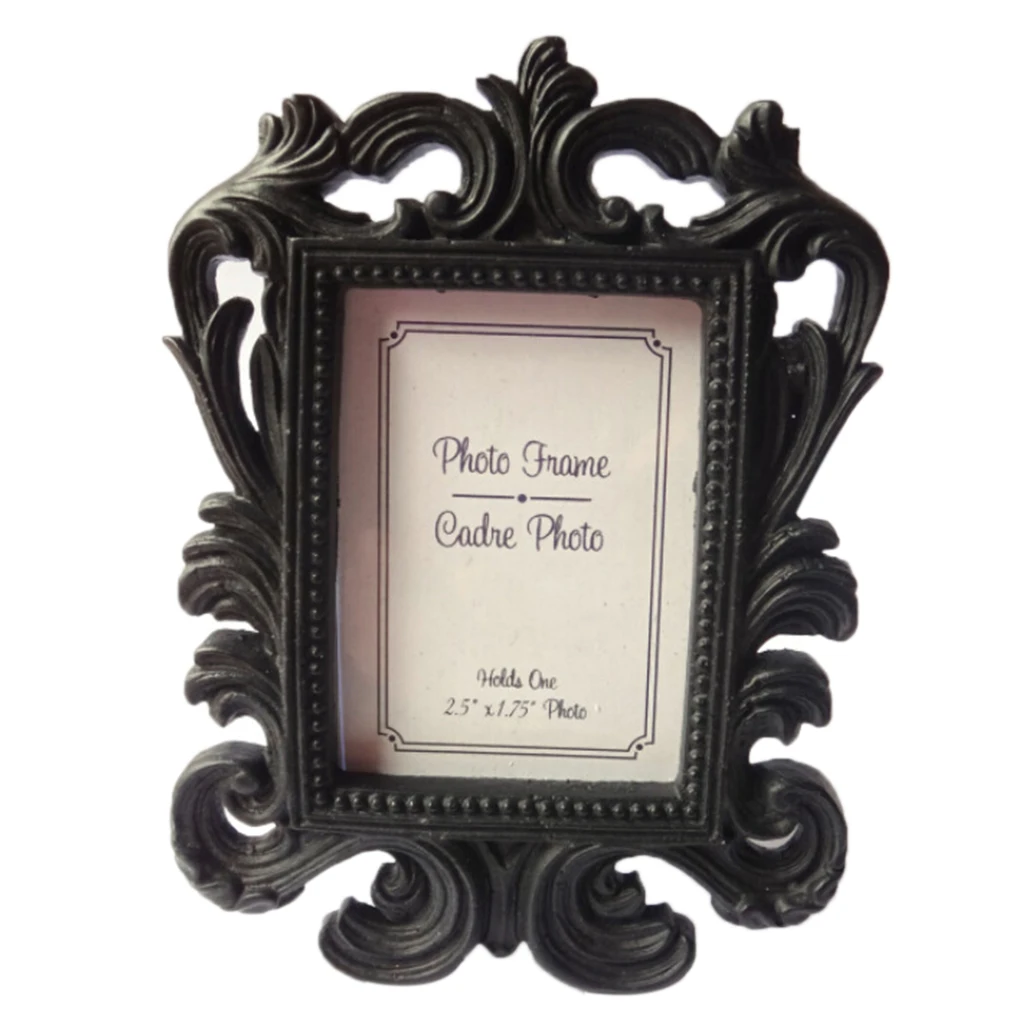 

High Quality Vintage Decorative Flower Photo Frame Wedding Home Decor Desktop Picture Frame