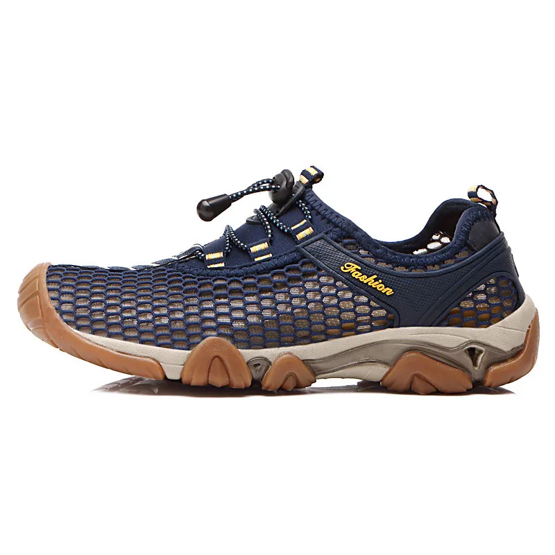 

Summer Outdoor Shoes Men Women Lightweight Breathable Mesh Creek Beach Fast Dry Wading Light Fishing Net Water Shoes Aqua Shoes