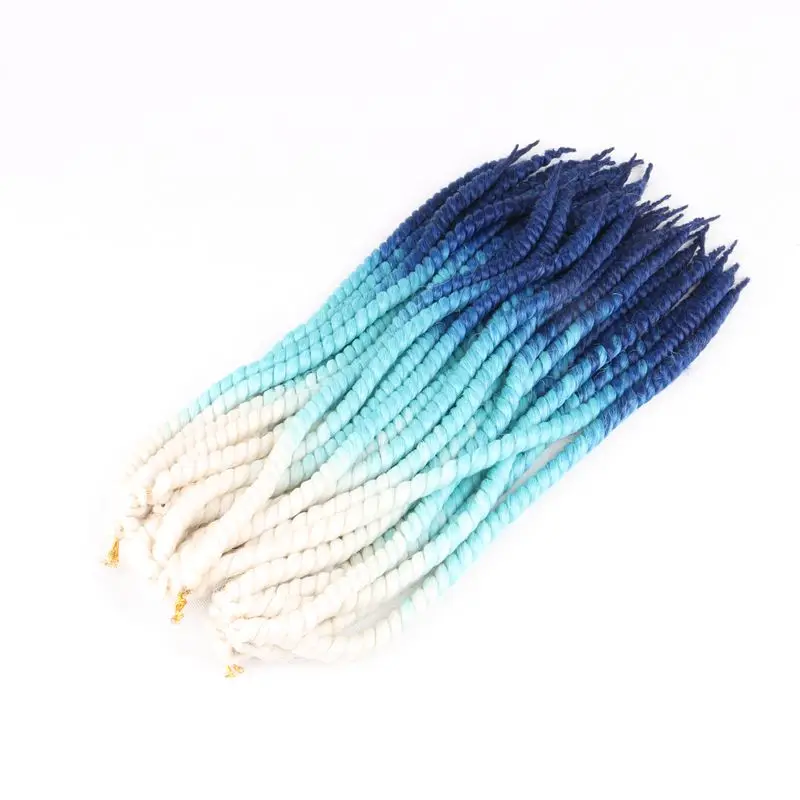 

Luxury For Braiding Pre Twist Synthetic Hair 120g 12roots/pc 22" 31 Colors Ombre Jumbo Havana Mambo Twist Crochet Braids