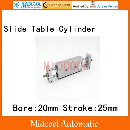 

STMB slipway/cylinder double cylinder pneumatic components STMB20-25 bore 20mm stroke 25mm
