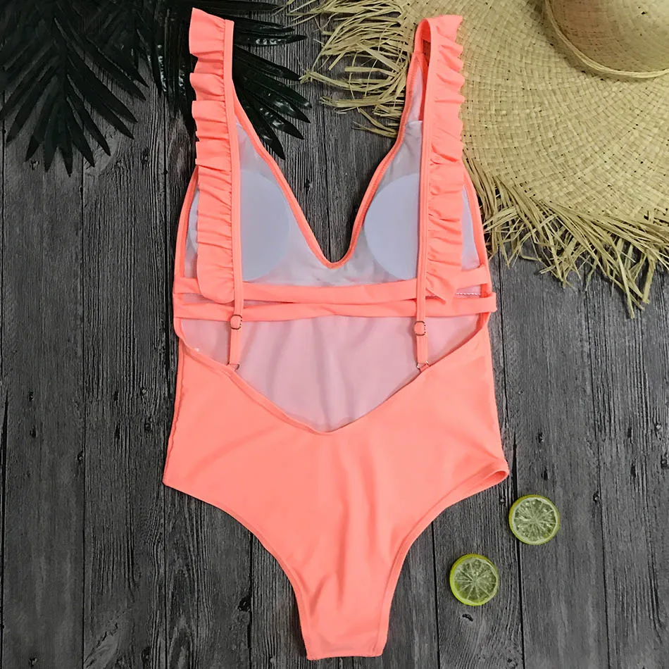 2019 Women Sexy One Piece Swimswear (31)