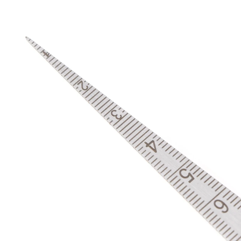 1-15 мм конус из нержавеющей стали измерительный щуп щель отверстие измерительный инструмент двухсторонний Клин щупа отверстие зазор коническая апертура весы