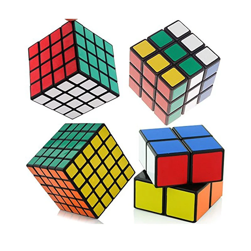 3x3x3 4x4x4 5x5x5 Magic Cube Puzzle Game Learn 3 Pcs CCu3 