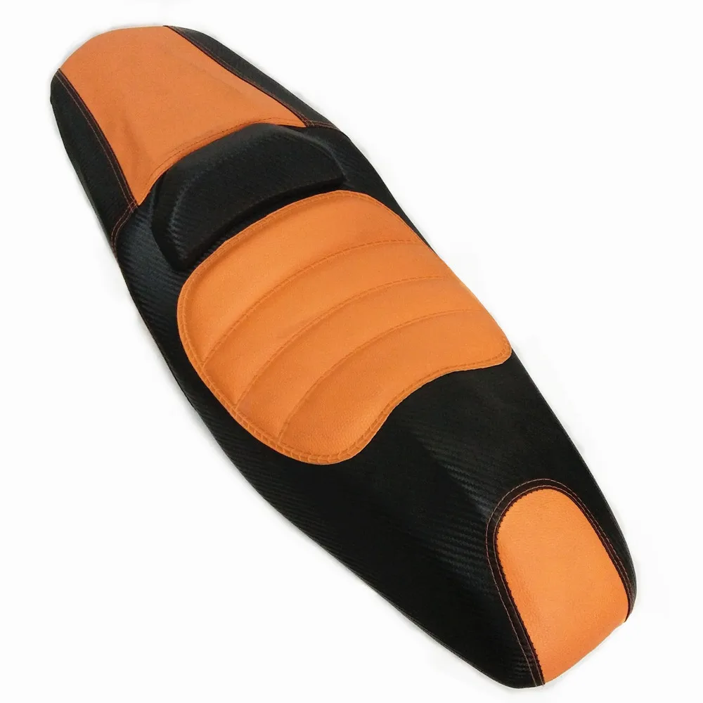 Modified Motorcycle parts waterprooof leather cushion flat seat pad
