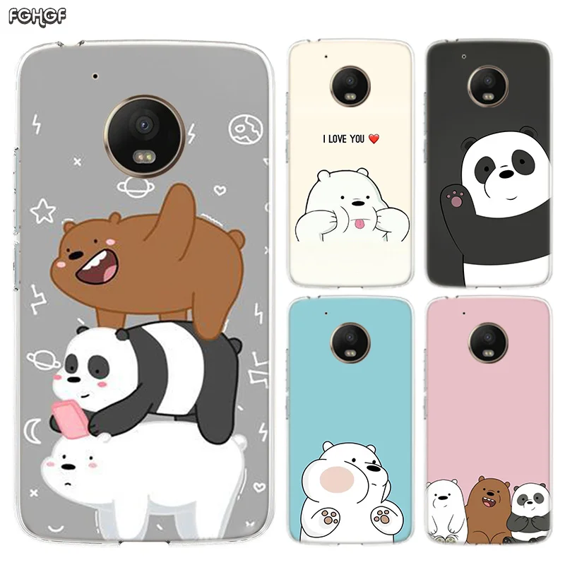 

Three little bears Silicone Hull Shell Back Case For Motorola MOTO G7 G5 G5S G6 E4 E5 Plus G4 Play Riverdale Cover