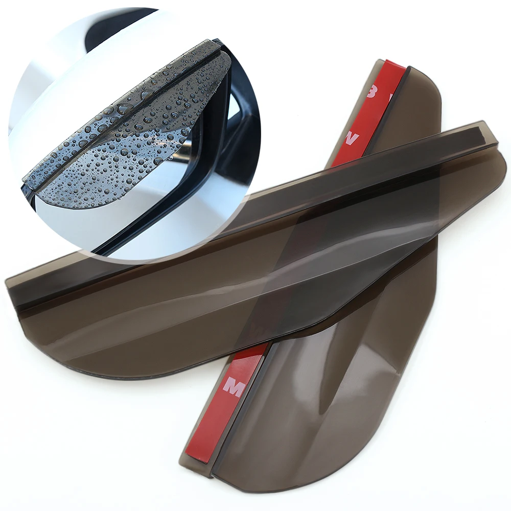 

1 pair of car rearview mirror rain eyebrow sun visor for Mitsubishi ASX/Outlander/Lancer Evolution/Pajero/Eclipse/Grandis