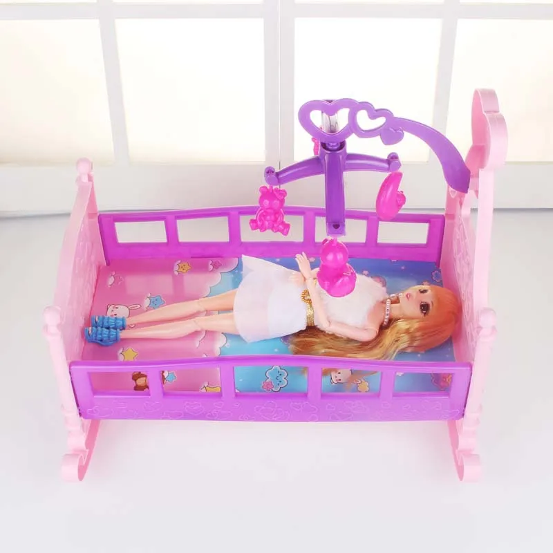 barbie doll baby crib
