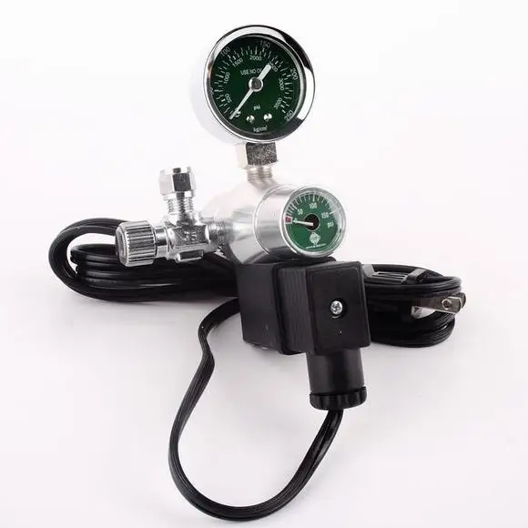 Up Aqua A 151 Pro Co2 Solenoid Regulator With Two Guage For Aquarium Water Plants Solenoid Air Solenoid Valuesolenoid Operated Aliexpress