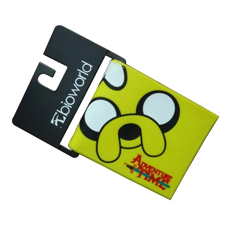

Bioworld Wallets American Cartoon Adventure Time Clown Wallet Around The Time of Old Skin PVC Purse Men Women Kids Gift Bags