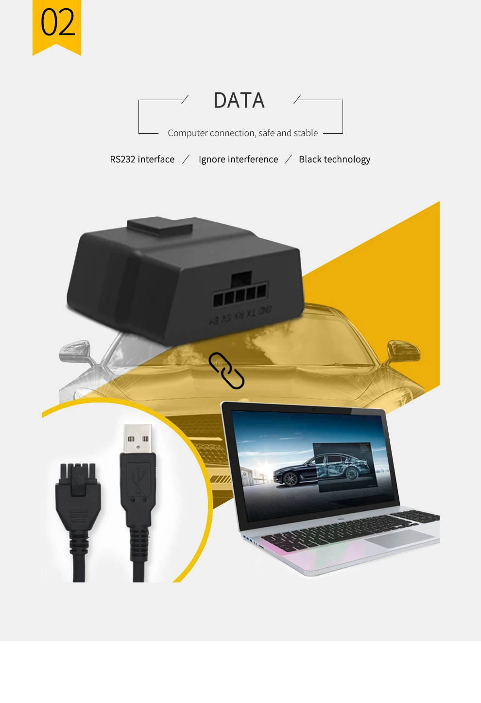 ELM 327 V1.1 OBD2 для Ford USB PIC18F25K80 FT232 ELM327 OBD автомобильный диагностический сканер