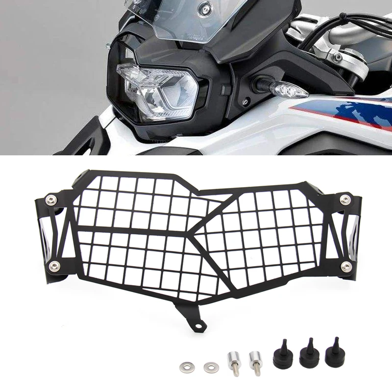 

For BMW F750GS F850GS Headlight Lamp Grill Screen Protector Mesh Guard Bid