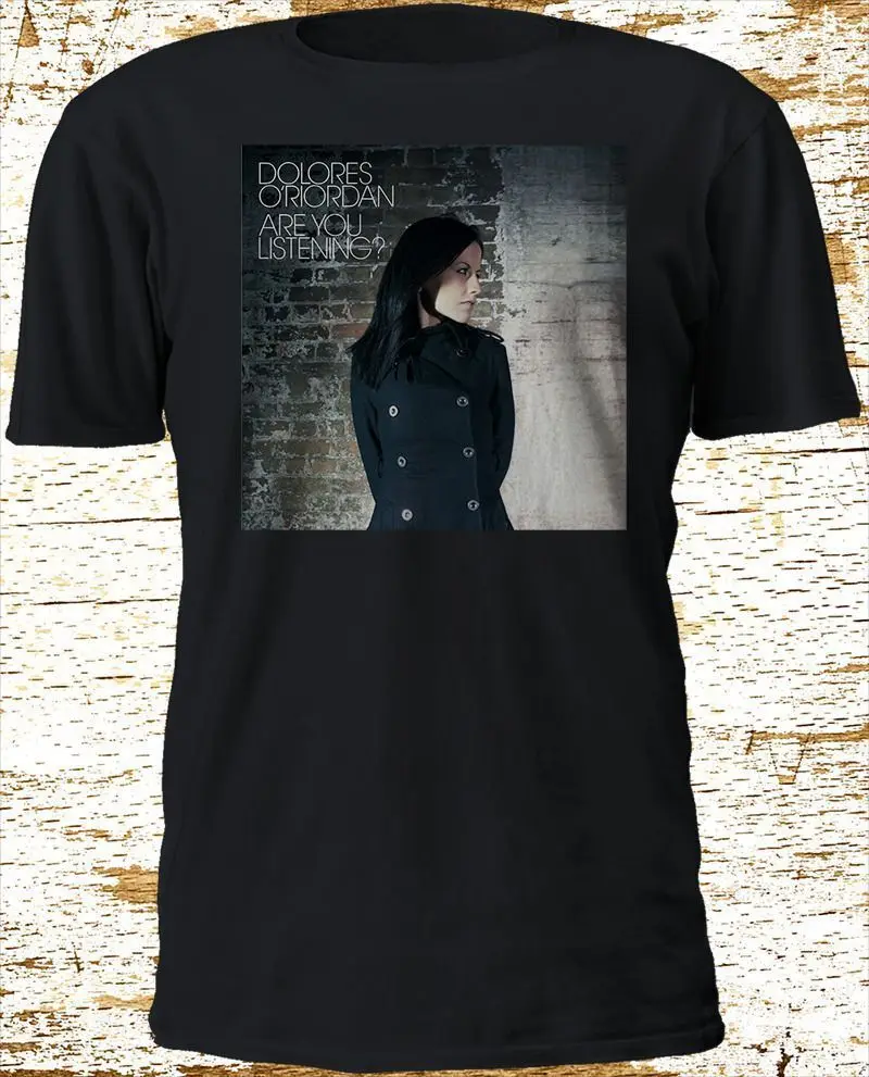 

Dolores O Riordan Memorable The Cranberries Zombie T-shirt Free Shipping Men T Shirt Homme High Quality