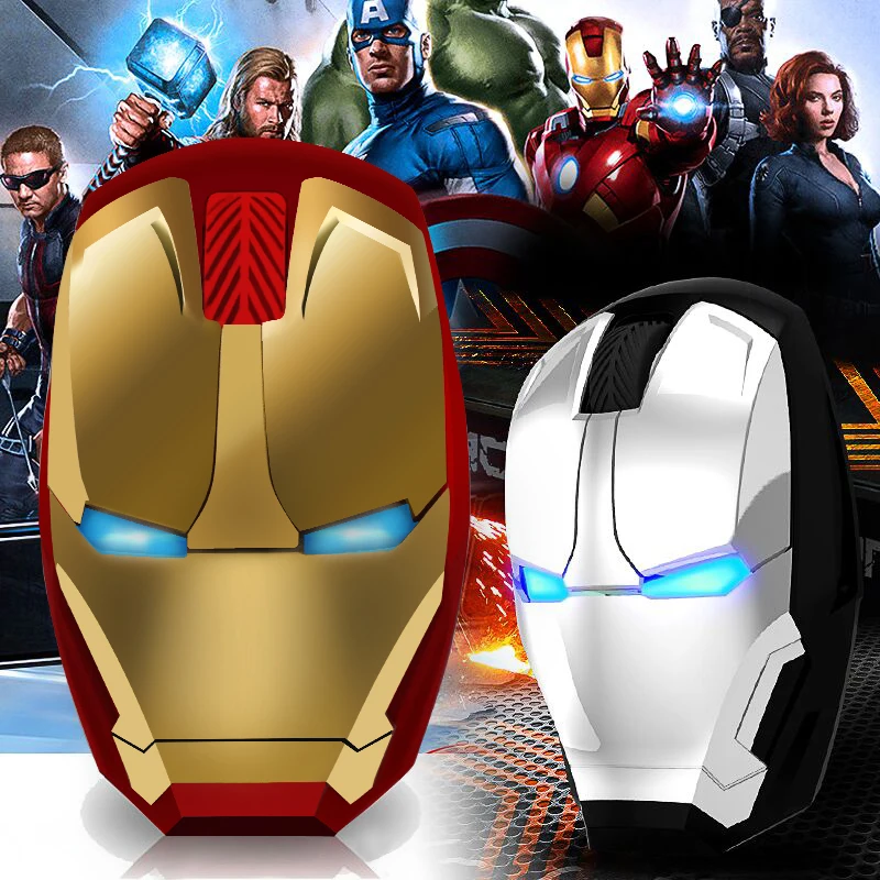 

IMIDO marvel USB Mouse Wireless Mouse Gaming Mouse Gamer Computer Mice Button Silent Click 2400DPI Adjustable Computer Marvel