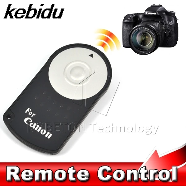 

kebidu Arrival RC-6 RC6 IR Infrared Wireless Remote Control Camera Shutter Release For Canon EOS DSLR 5D Mark II 500/550/600/650