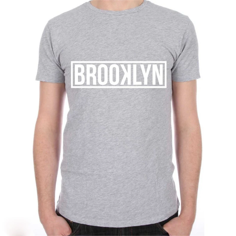 

BROOKLYN BLOCK PRINTED MENS T SHIRT NYC NETS USA SWAG STREET HIPSTER GRAPHIC TOP TShirt Tee Shirt Unisex More F10489