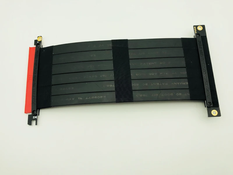 Ceny Wysokiej prędkości pci express 3.0 16X elastyczne przedłużenie kabla Adapter karta rozszerzająca PC karty graficzne przewód łączący 23cm PCIe Riser