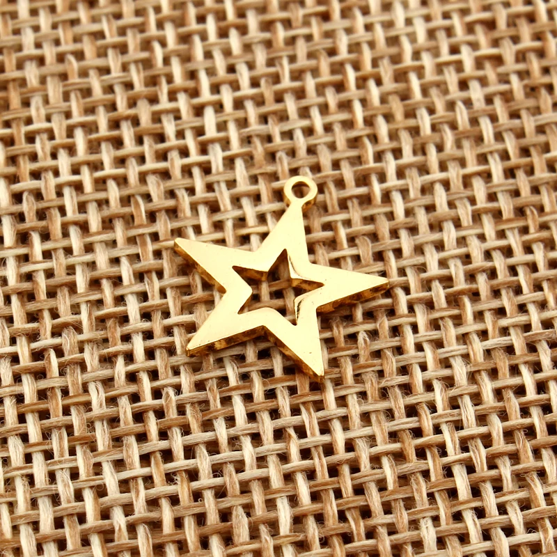 10 шт., простые серьги в виде звезды, ювелирное изделие, маленький треугольный браслет, подвески, серебряное ожерелье, серьги, Oorbellen, ювелирный аксессуар