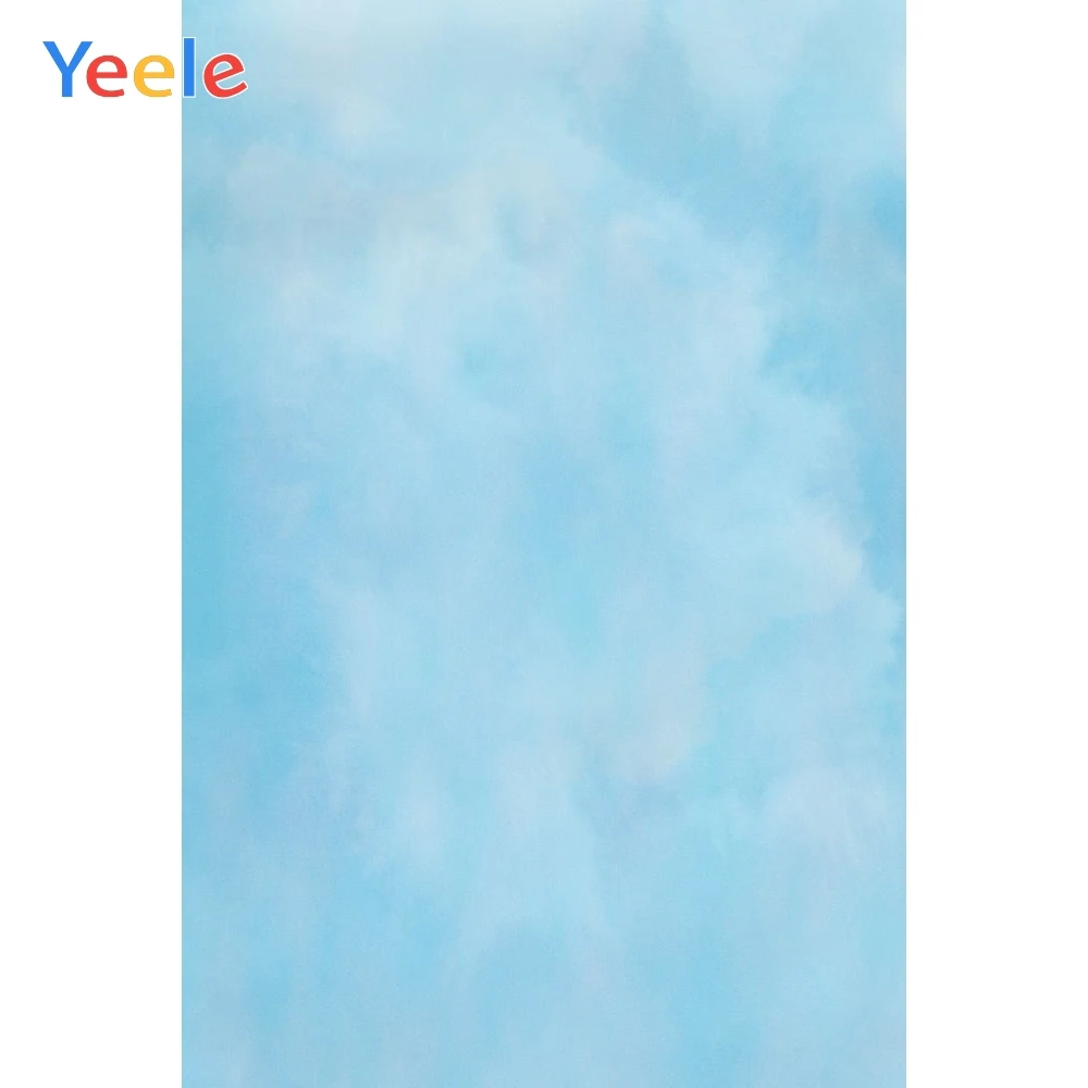 Yeele градиентные однотонные синие облака Автопортрет ткань фотографии фоны настроить фотографические фоны для фотостудии
