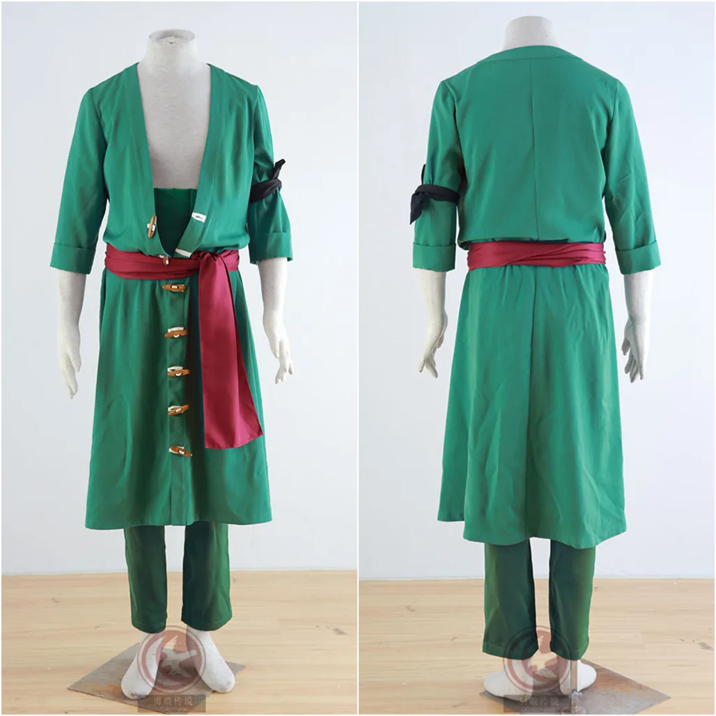 Kimono Roronoa Zoro Cosplay Costume from One Piece Anime