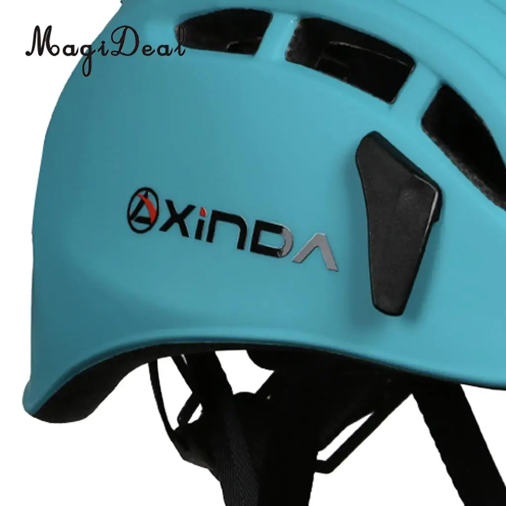 MagiDeal Safety Helmet Rock Climbing Tree Caving Kayaking Rappel Rescue Hard Hat for Outdoor Mountaineer Helmet Protective Gear