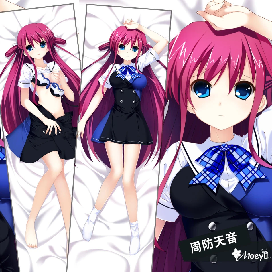 Free Shipping New Dakimakura Animation Anime 160x50cm Hugging Pillow Case Cushion 2 Sides Cover Cosplay Grisaia No Kajitsu Case Minnie Pillow Beigepillow Case Box Aliexpress