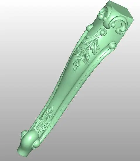 

3D model STL format file for cnc router engraving furniture sofa cabinet chair leg pattern Artcam 781
