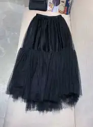 WE12109 женские модные юбки для женщин 2018 взлетно посадочной полосы Элитный бренд Европейский дизайн вечерние Стиль Женская одежда