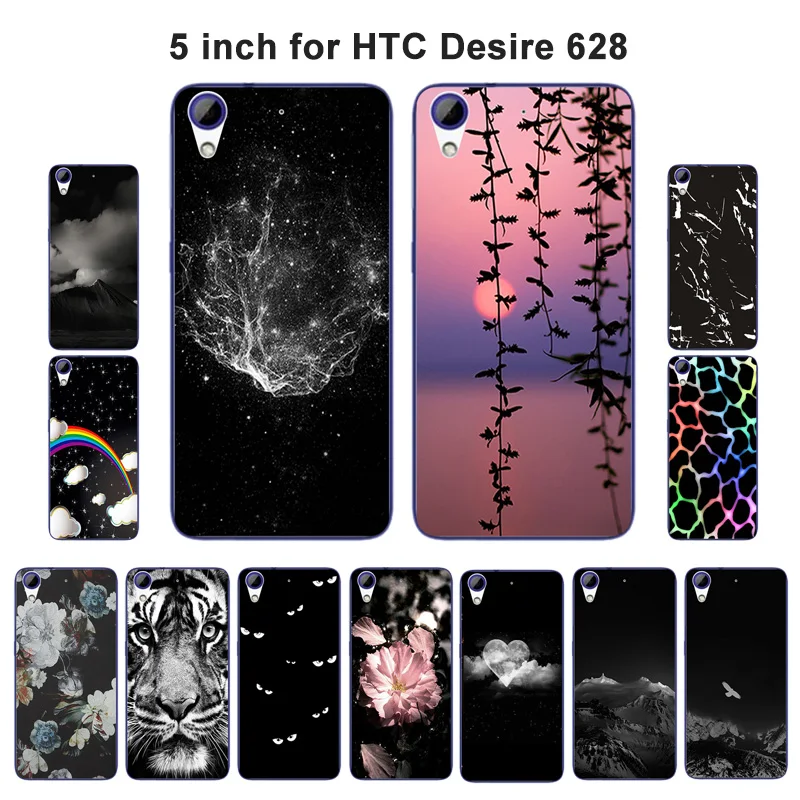 

Soft Silicon Gel Case For Case For HTC Desire 628 / HTC Desire 628 Dual Sim Monten Painted Cover For HTC Desire 628