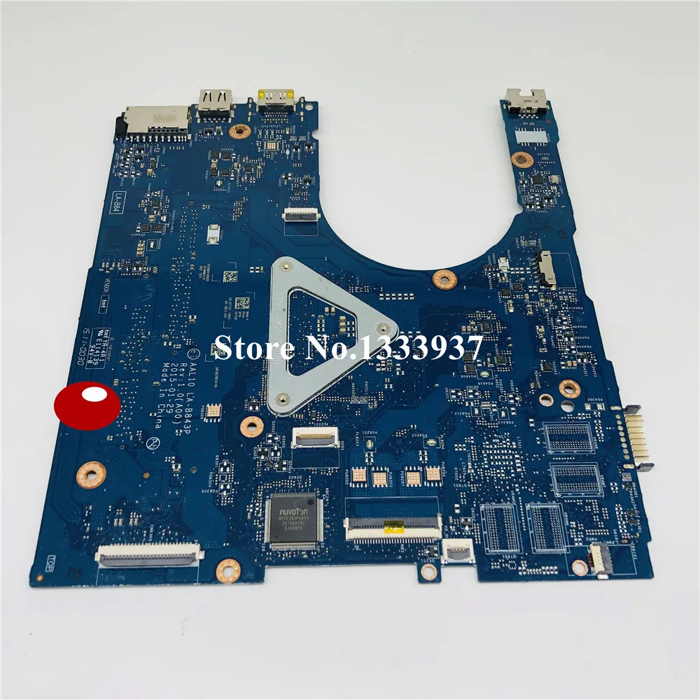 New  CN-027C5F 27C5F 027C5F laptop Motherboard for Dell Inspiron 15 5458 5558 5758 Mainboard AAL10 LA-B8