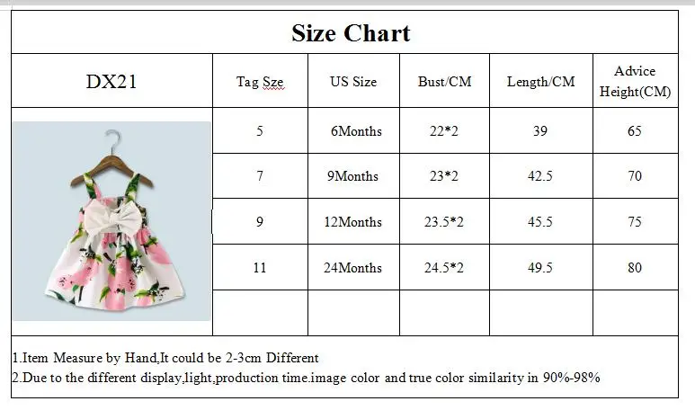 DX21-Size Chart