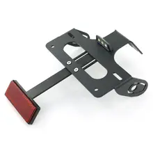 For kawasaki Ninja ZX-10R ZX10R 2008-2010 ZX6R ZX-6R 2009-2018 Rear Tail Tidy License Plate Holder Bracket Fender Eliminator kit For kawasaki Ninja ZX-10R ZX10R 2008-2010 ZX6R ZX-6R 2009-2018 Rear Tail Tidy License Plate Holder Bracket Fender Eliminator kit