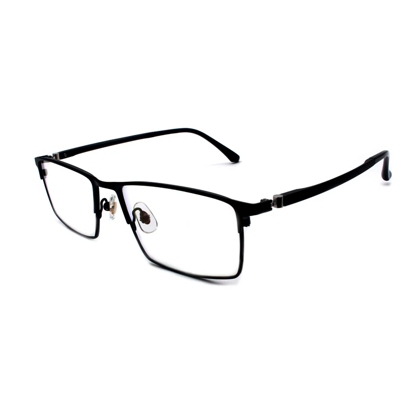 

Logorela Optical Spectacles Business Titanium Eyeglasses Frame For Men Eyewear Full rim Glasses with 4 Optional Colors P9923