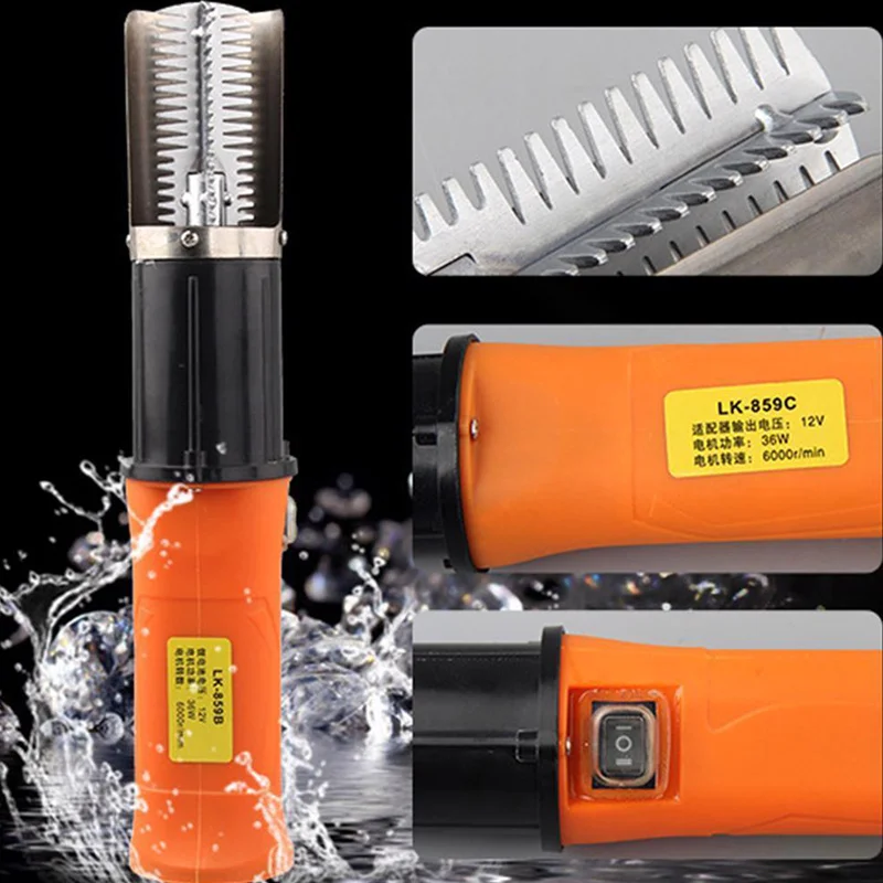 

1 Pcs Electric Fish Scaler Fishing Scalers Clean Remover Cleaner Descaler Waterproof LE66