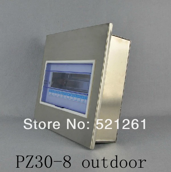 

DMWD PZ30 Electrical Metal Power Distribution Box switch box pz30-8 outdoor stainless steel box flush mount box